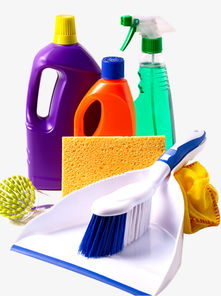 清潔用品集合高清圖片素材免費(fèi)下載 為裝飾工程增添潔凈之美